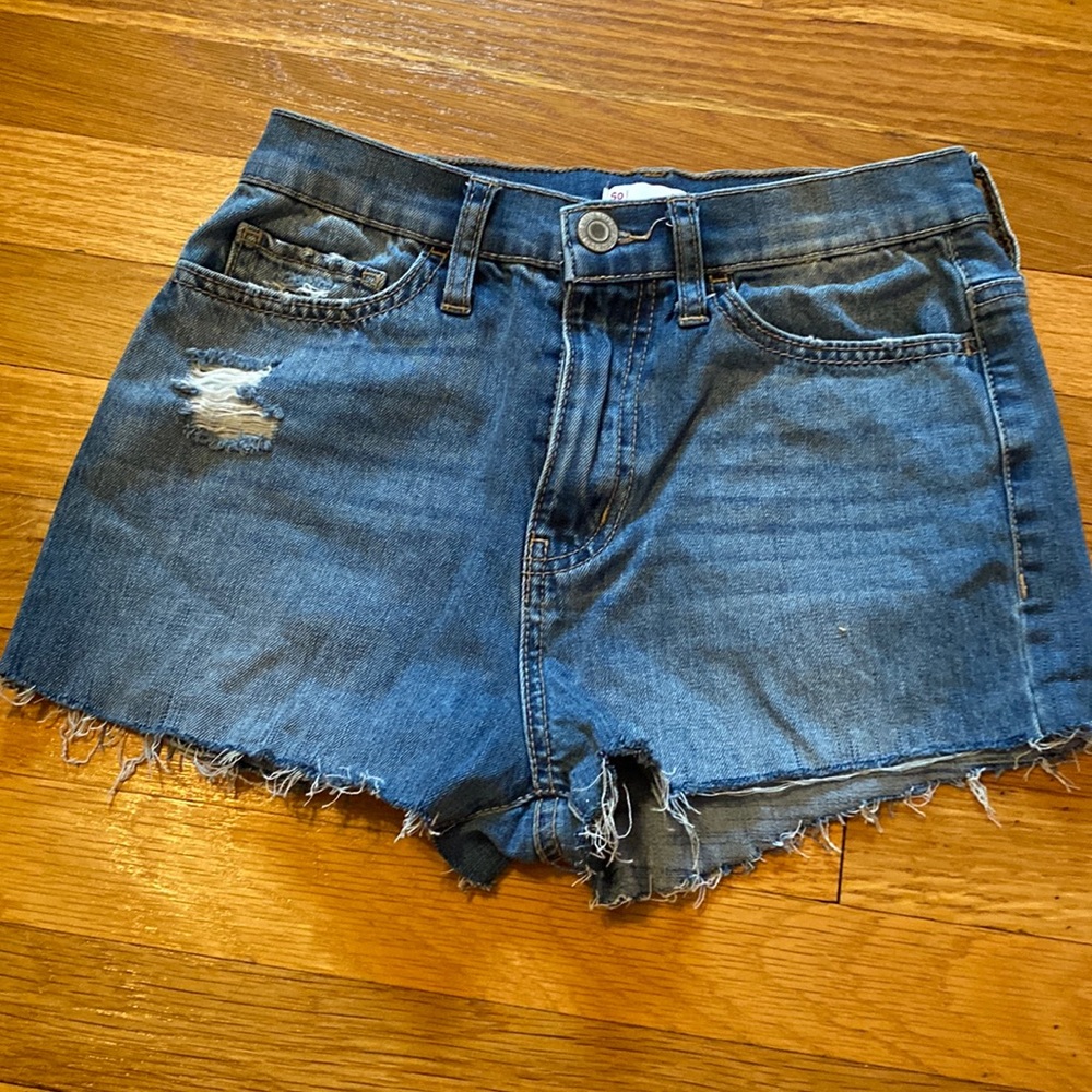 High rise shorts